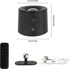 Wall Light - Black Plastic Frame, Tunable and Dimmable