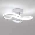 Ceiling Light - White Aluminium Frame, White Light