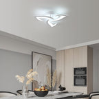 Ceiling Light - White Acrylic Frame, White Light