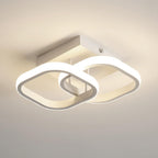 Ceiling Light - White Aluminium Frame, Natural Light