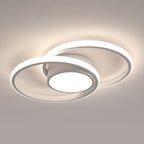 Comely Plafonnier LED, Rond Lampe de plafond 42W, Moderne Luminaire Plafonnier pour Couloir Coucher Salle de Bains Cuisine Salon, Lumière Naturelle 4500K, Longueur 40cm, Blanc