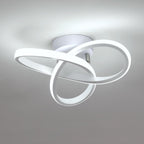 Ceiling Light - White Aluminium Frame, White Light