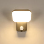 Wall Light - Black Aluminium Frame, Warm Light