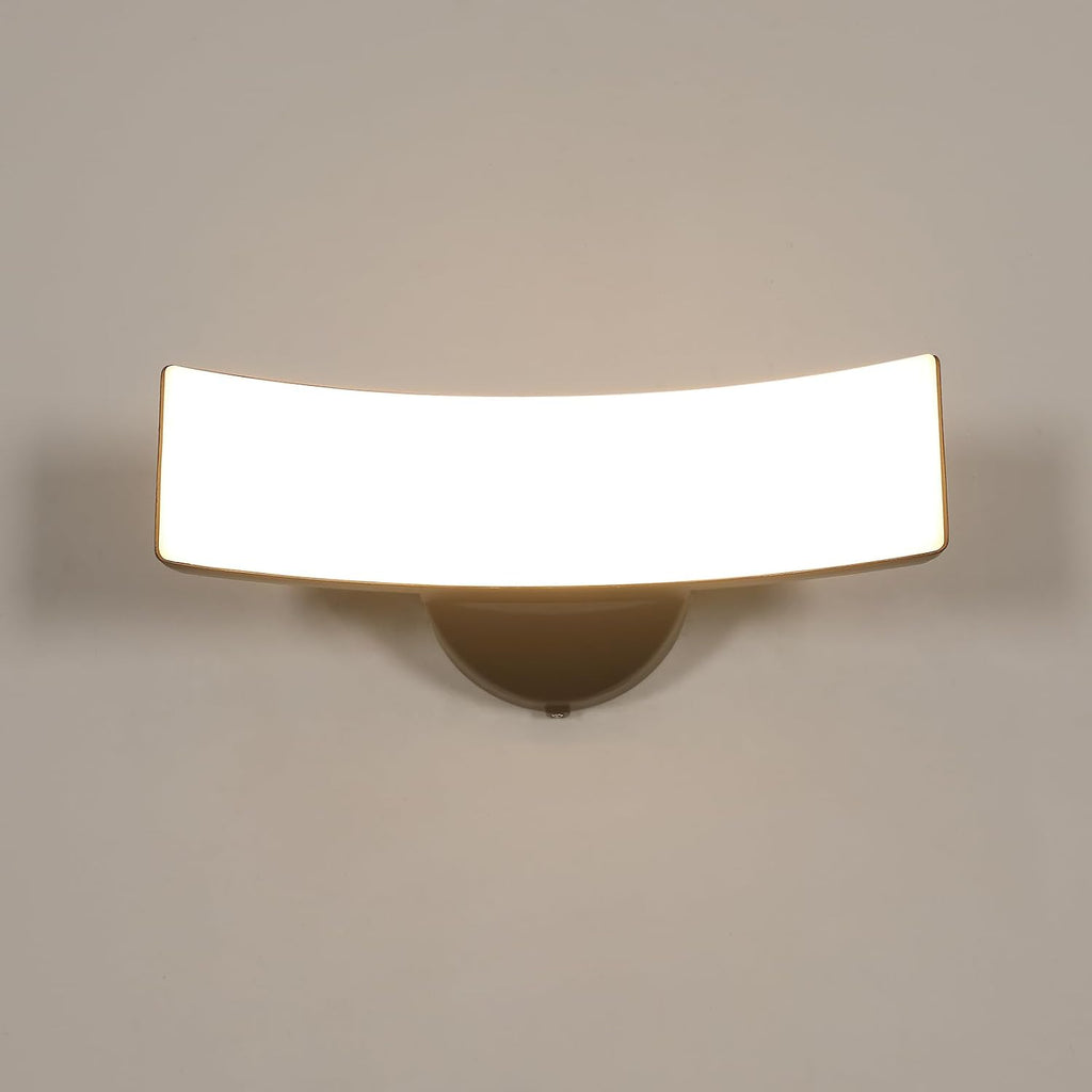 Wall Light - Black Aluminium Frame, Warm Light