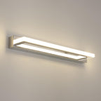 Wall Light - Chrome Aluminium Frame, Natural Light