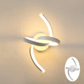 Ceiling Light - White Aluminium Frame, Warm Light
