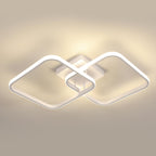Ceiling Light - White Aluminium Frame, Natural Light