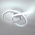 Ceiling Light - White Aluminium Frame, White Light