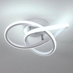 Ceiling Light - White Aluminium Frame, White Light