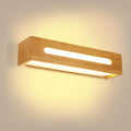 Wall Light - Wood Plastic Frame, Warm Light