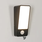 Wall Light - Black Aluminium Frame, Warm Light