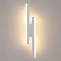 Lampada da parete - Struttura in acrilico bianco, Regolabile