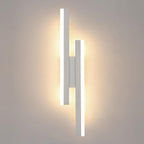 Lampada da parete - Struttura in acrilico bianco, Regolabile