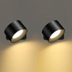 Wall Light - Black Plastic Frame, Tunable and Dimmable