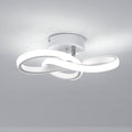 Ceiling Light - White Aluminium Frame, White Light