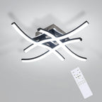 Ceiling Light - Black Aluminium Frame, Tunable and Dimmable