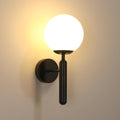 Wall Light - Black Glass Frame