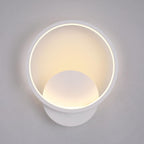 Wall Light - White Aluminium Frame, Warm Light
