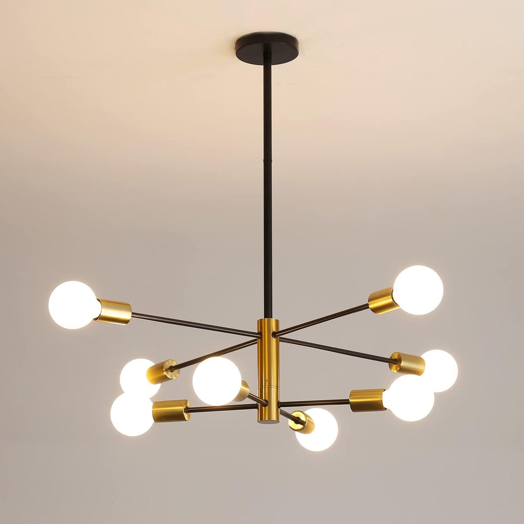 Chandeliers - Black Metal Frame