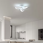 Ceiling Light - White Acrylic Frame, White Light