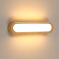 Wall Light - Wood Frame, Warm Light