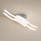 Ceiling Light - White Aluminium Frame, White Light