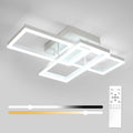 Ceiling Light - White Acrylic Frame, Tunable and Dimmable