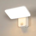 Wall Light - White Aluminium Frame, Warm Light