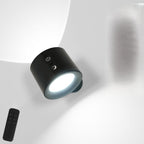 Wall Light - Black Plastic Frame, Tunable and Dimmable