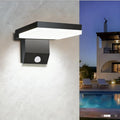 Wall Light - Black Aluminium Frame, White Light
