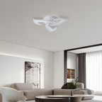 Ceiling Light - White Acrylic Frame, White Light