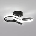 Ceiling Light - Black Aluminium Frame, White Light