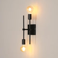 Wall Light - Black Metal Frame