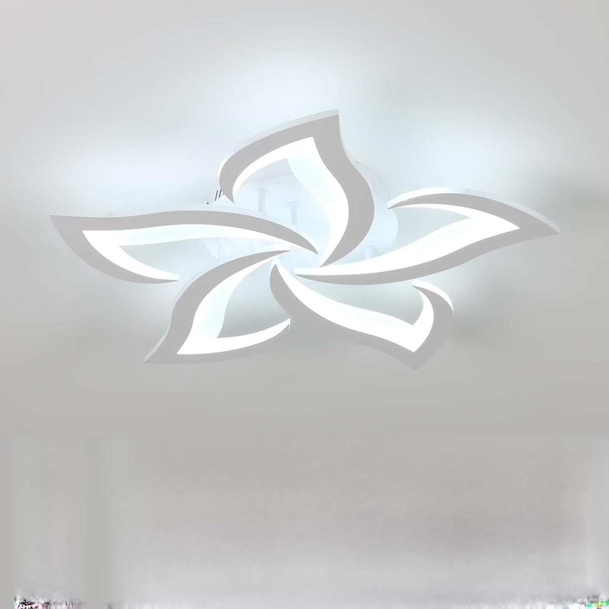 Comely Deckenlampe Led, Deckenleuchte Dimmbar, 40W 4200LM 3000k-6500k Mit Fernbedienung/APP, Moderne Deckenlampe f¨¹r Wohnzimmer, Schlafzimmer, Kinderzimmer