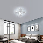 Comely Plafonnier LED Moderne, 30W 3400LM 30cm Lampe de Plafond, Luminaire Plafonnier LED pour Chambre salon, Salle à manger Cuisine, Lumière Blanche Froide 6500K, Blanc