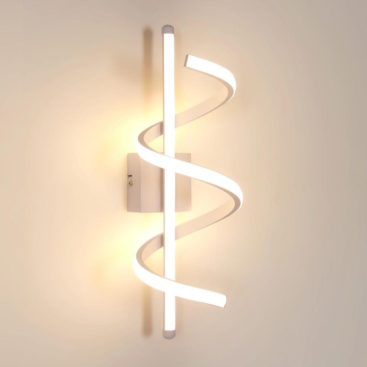 Comely 26W LED Wall Light Indoor Modern Wall Lamp White Made Of Aluminum LED Wall Lights For Bedroom Living Room Staircase Corridor - Warm White 3000K