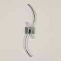 Wall Light - Chrome Aluminium Frame, Tunable and Dimmable