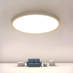 Ceiling Light - White Plastic Frame, Natural Light