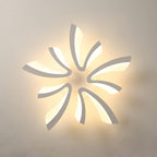Comely Plafonnier LED Dimmable, Luminaire Plafonnier Salon Télécommande, 48W 5400LM 3000k-6500k Dia 70cm Lampe de Plafond per Chambre Salle à manger, Blanc