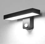 Wall Light - Black Aluminium Frame, White Light