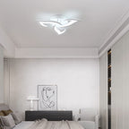 Ceiling Light - White Acrylic Frame, White Light