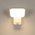 Wall Light - White Aluminium Frame, Warm Light