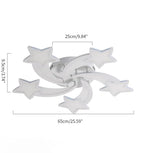 Ceiling Light - White Acrylic Frame, White Light
