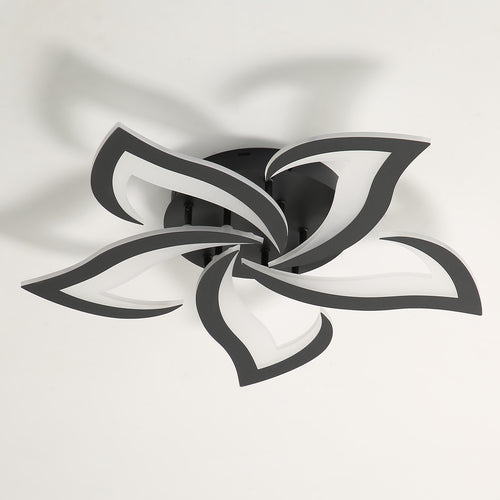 Ceiling Light - Black Acrylic Frame, Tunable and Dimmable