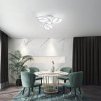 Ceiling Light - White Acrylic Frame, White Light