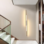Wall Light - Black Aluminium Frame, Warm Light