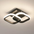 Ceiling Light - Black Aluminium Frame, Natural Light