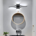 Wall Light - Black Aluminium Frame, White Light