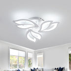 Ceiling Light - White Acrylic Frame, White Light