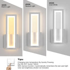 Wall Light - White Acrylic Frame, Tunable